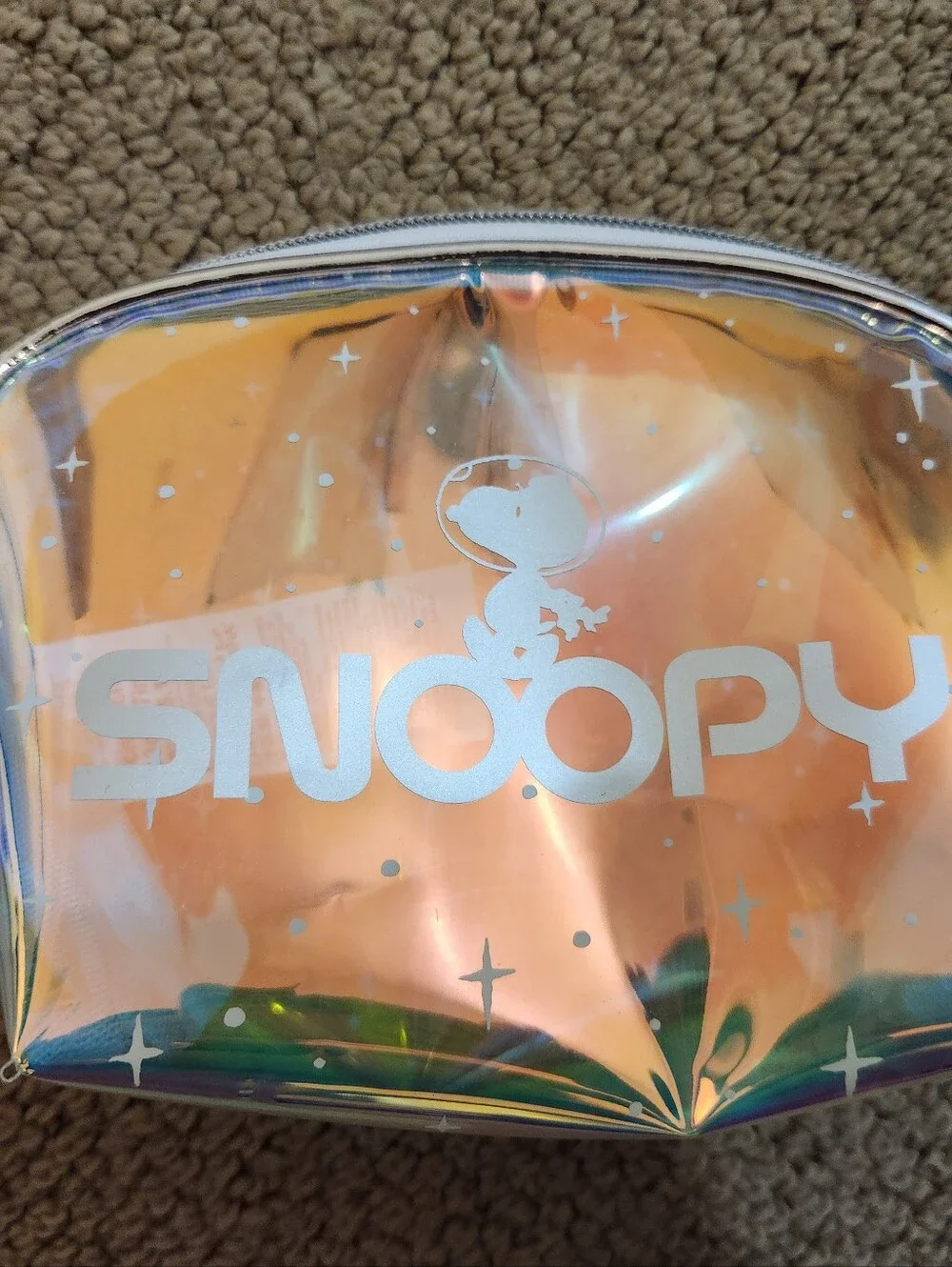 Brand New Astronaut Snoopy Makeup Bag